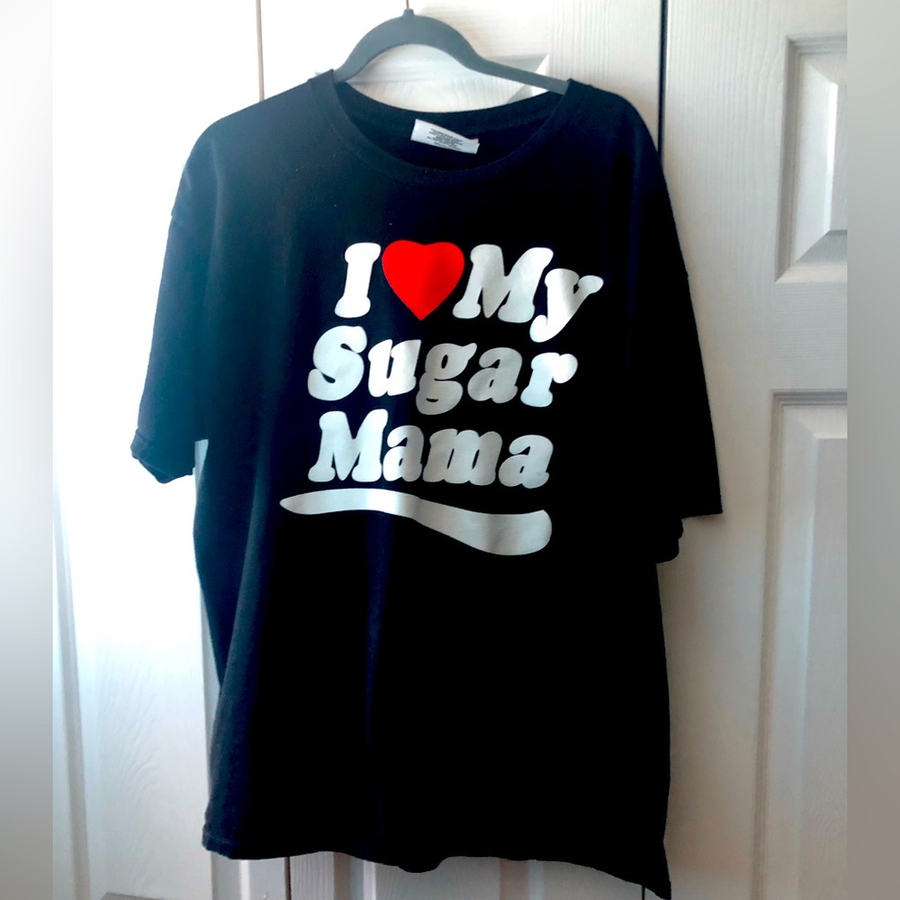 Married To The Mob Men’s “I love my sugar mama” t shirt